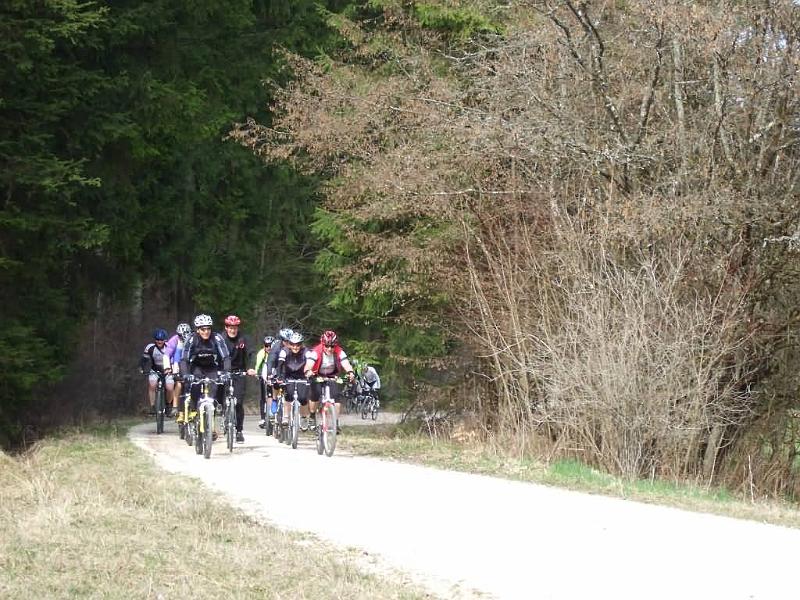157Radeln.Waldweg.UgentalXXX.jpg - MTB Beginner-Tour zur „Heidenheimer Alb“ über zahlreiche schöne Trockentäler der Schwäbischen Alb